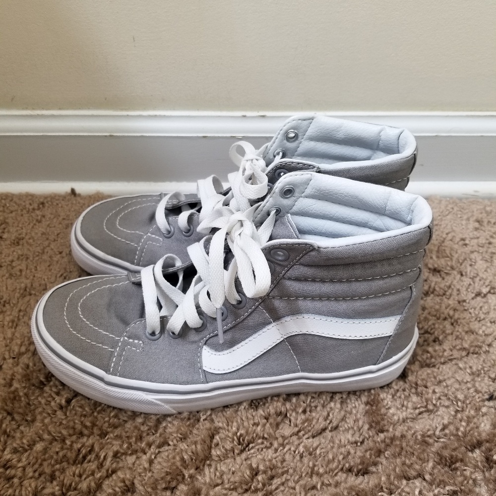 Gray High Top Vans